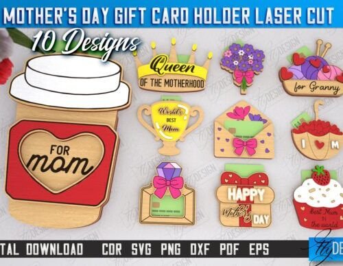 paquete-de-porta-tarjetas-de-regalo-para-el-dia-de-la-madre-creativo-digital Paquete De Porta Tarjetas De Regalo Para El Dia De La Madre Creativo Digital